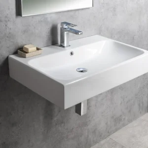 Beste Prijs Sapho Toridi keramische wastafel 76x46,5cm wit