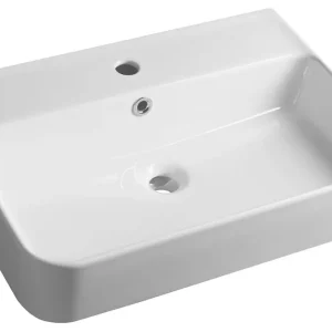 Sapho Gali keramieke wastafel 60x42cm wit Origineel