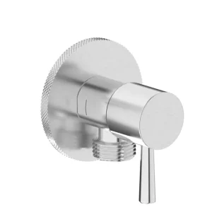 Plieger Roma hoekstopkraan 1/2" geborsteld chroom Garantie Inbegrepen