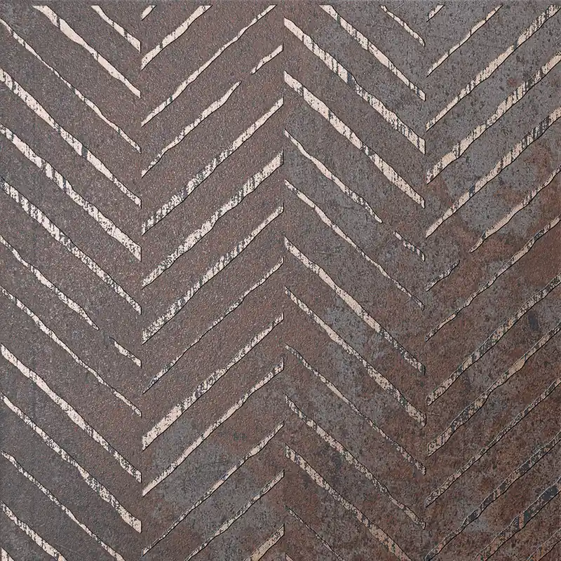 Valence Earth wandtegel 25x25cm decor ruggine gerectificeerd Nieuw Model