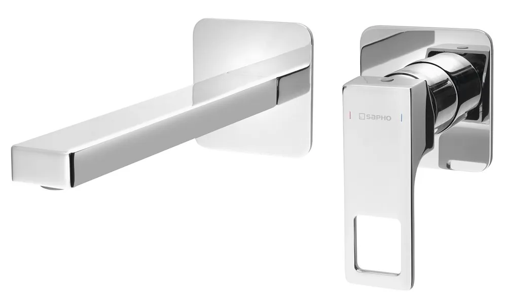 Superprijs Sapho Forata inbouw wastafelmengkraan 20cm chroom