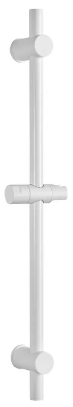 Sapho glijstang rond 70cm mat wit Rechtstreeks Van De Fabrikant