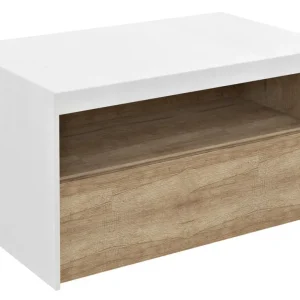 Sapho Viera wastafelonderkast eiken/mat wit 80x44x50cm Meest Verkocht