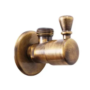 Gratis Verzending Sapho hoekstopkraan 1/2"x1x2" brons