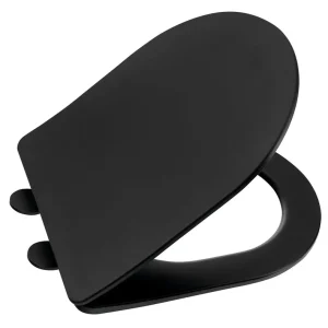 Sapho Paco softclose toiletbril zwart Handgemaakt