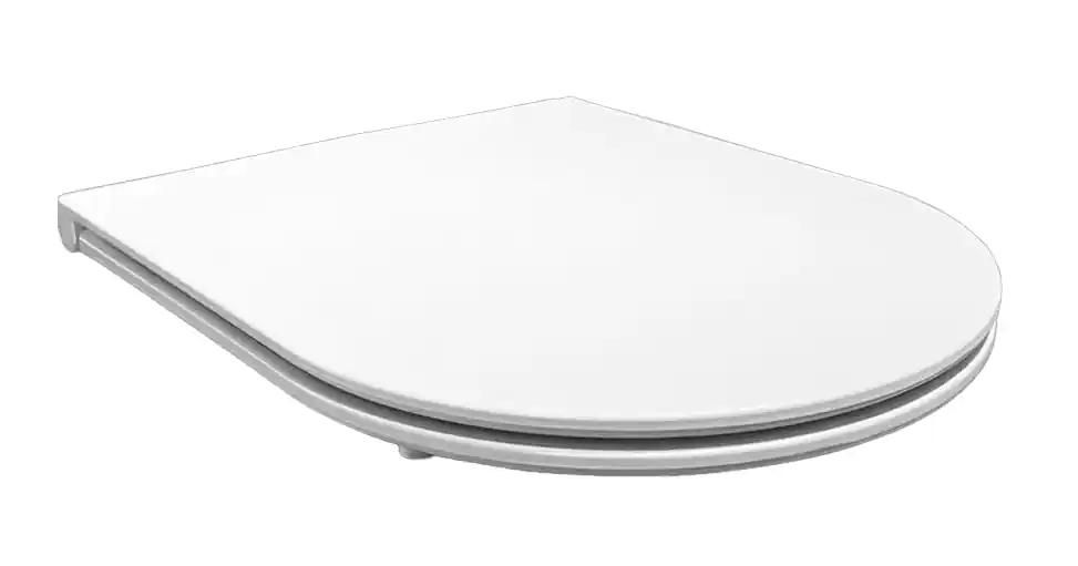 Shop Nu Mueller Flatline softclose toiletzitting met quick release mat wit