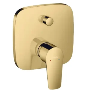 Beperkt Aanbod Hansgrohe Talis E badmengkraan afbouwdeel goud gepolijst