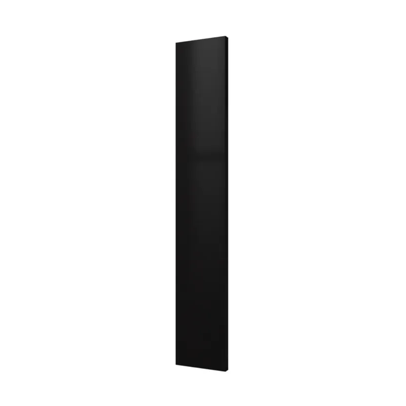 Plieger Perugia designradiator verticaal midden aansluiting 180x30cm 535W antraciet metallic Groothandel