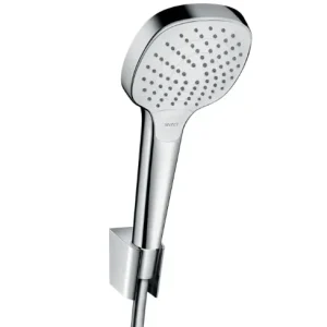 Weekendaanbieding Hansgrohe Croma Select E badset met 3 standen handdouche en doucheslang 160cm chroom