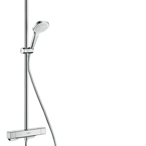 Aanbieding Hansgrohe Croma Select E opbouw regendouche met thermostaat waterbesparend chroom