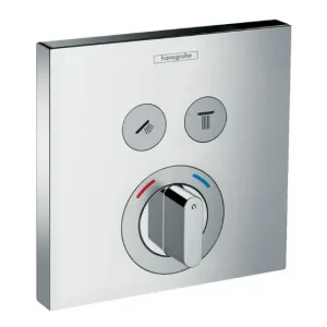Aanbieding Hansgrohe ShowerSelect afbouwdeel douchemengkraan voor 2 functies met stopkraan chroom