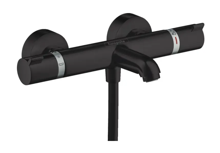 Hansgrohe Ecostat badthermostaat opbouw zwart mat Gratis Retour