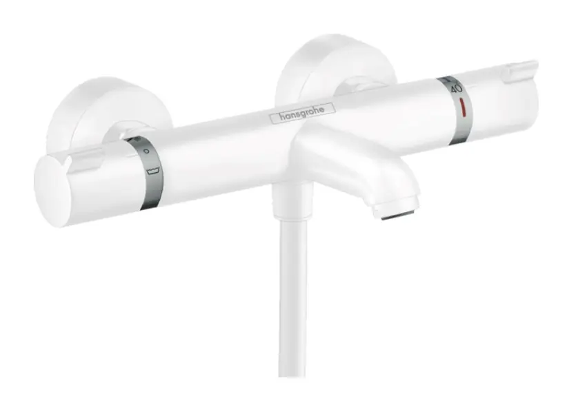 Hansgrohe Ecostat badthermostaat opbouw wit mat Nu Kopen