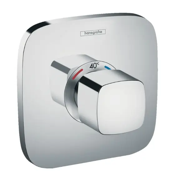Topkwaliteit Hansgrohe Ecostat E thermostaat afbouwdeel chroom