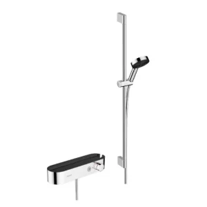 Betrouwbaar Hansgrohe Pulsify Select S doucheset met thermostaat en glijstang 90cm chroom