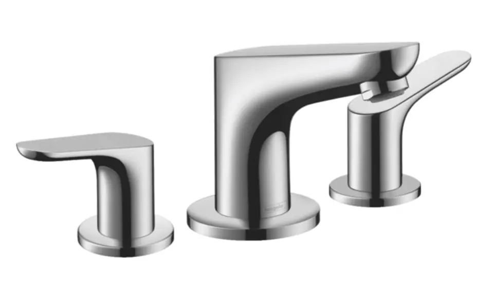 Meest Verkocht Hansgrohe Focus 3-gats wastafelkraan waterbesparend chroom