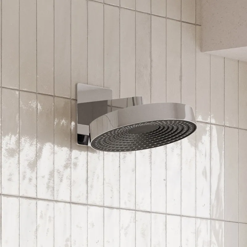 Gereduceerde Prijs Saniclear Evolution hoofddouche 30cm met wandbevestiging chroom