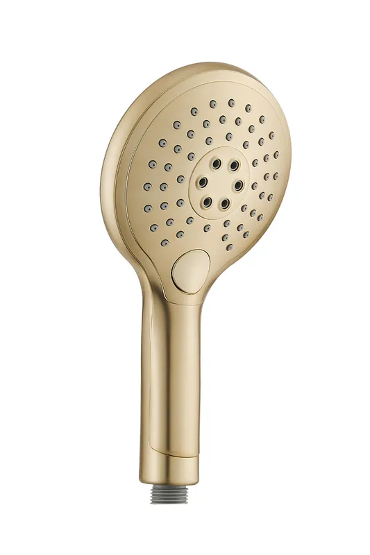 Saniclear Evolution handdouche 2 standen geborsteld messing Luxe