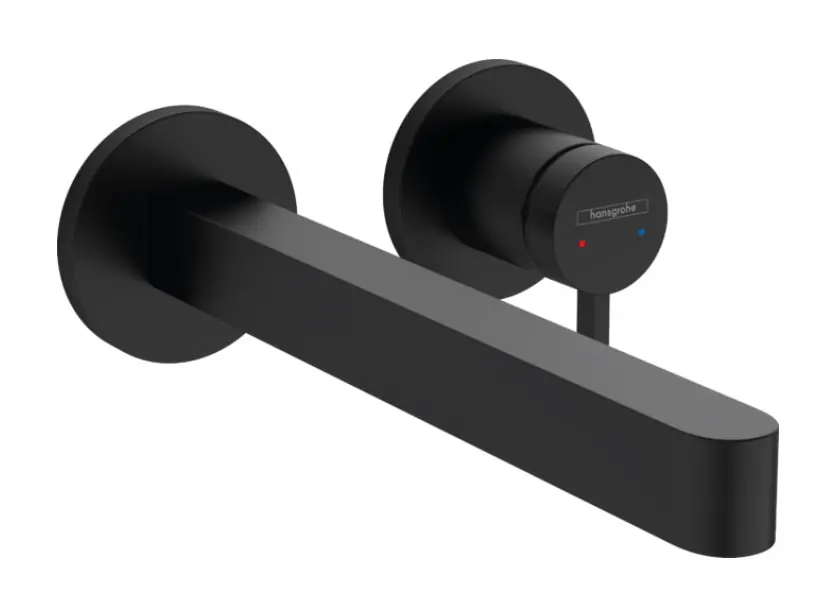 Rechtstreeks Van De Fabrikant Hansgrohe Finoris inbouw wastafelkraan met 23cm uitloop zwart mat