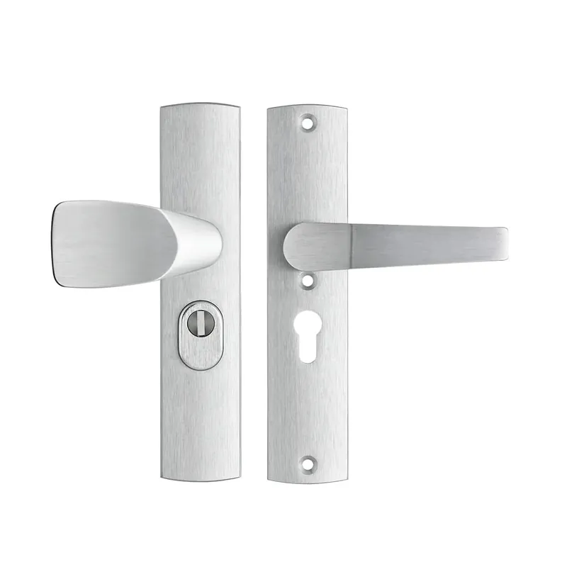 Veiligheidsbeslag Premium Wing-knop+kruk Arrow PC55 anti-kerntrek/omkeerbaar/242x52x13/alu. gesl. F1/SKG3 Laatste Versie