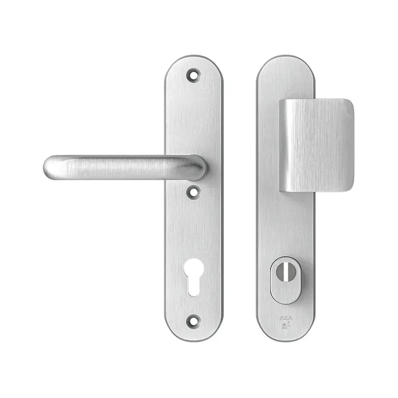 Koop Online Veiligheidsbeslag Oval Plus D-duwer+krukU PC92 anti-kerntrek/omkeerbaar/252X52x12/alu. gesl. F1/SKG3