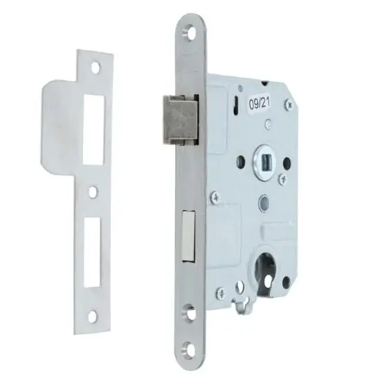 Dulimex Woningbouw Dag & nachtslot euro cilinder ronde voorplaat RVS PC55 Bestseller
