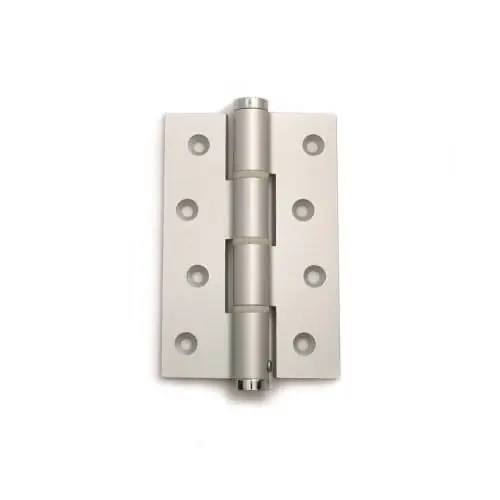 Authentiek DX Justor Deurveerscharnier enkelwerkend 120/30 mm zilvergrijs
