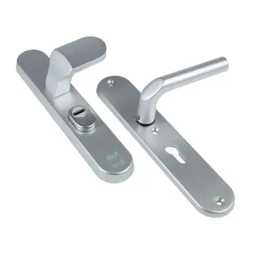 Ami Veiligheidsbeslag Voordeurgarnituur compleet ovaal PC55 SKG***® F1 aluminium Express Levering