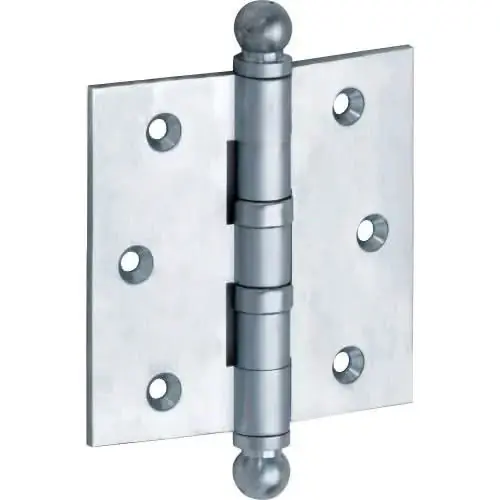 Artitec Mi Satori Kogellagerscharnier rechte hoek bol 76x76mm mat chroom Origineel