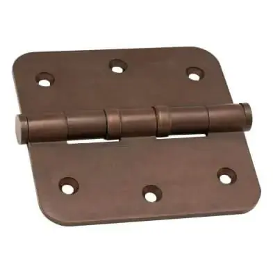Artitec Mi Satori Kogellagerscharnier ronde hoek vlak 76x76mm messing antiek brons Flitsaanbieding