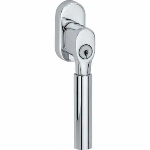 Artitec Mi Satori SKG2 Draaikiep sluiting Bauhaus/ovaal glans chroom Nieuw