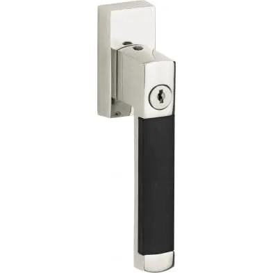 Origineel Artitec Mi Satori SKG2 Draaikiep raamsluiting afsluitbaar Dual glans nikkel