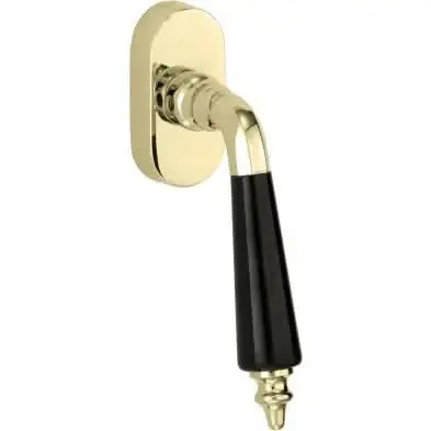 Garantie Inbegrepen Artitec Mi Satori Draaikiepgarnituur afsluitbaar Antique bakeliet/Elegant messing gelakt