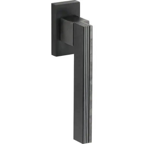 Flitsaanbieding Artitec Mi Satori Draaikiep raamkruk Mimolimit Links mat zwart PVD