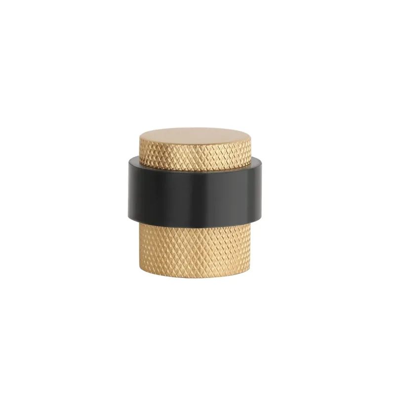 Sterk deurstopper 1722 vloer Ø30x30mm mat goud Superprijs