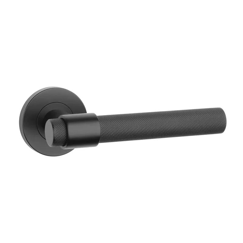 Laatste Versie STERK deurkrukken OVAL 1743 pro 8mm zwart