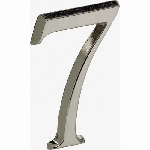 Artitec Mi Satori Huisnummer Roman 50mm-7 mat nikkel PVD Fabrieksprijs