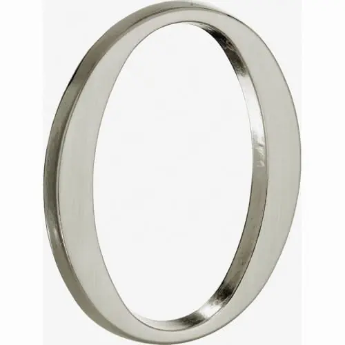 Superprijs Artitec Mi Satori Huisnummer Roman 120mm-0 mat nikkel PVD