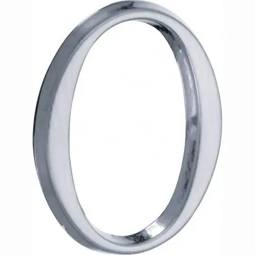 Artitec Mi Satori Huisnummer Roman 50mm-0 mat chroom Lage Prijs