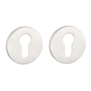 Aprile Comfort Cilinderrozet Zilver Ø53x7mm Direct Verzonden