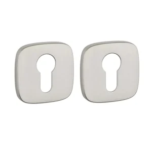 APRILE Cilinderrozet Afgerond Nikkel 53x53x7mm Merkproduct