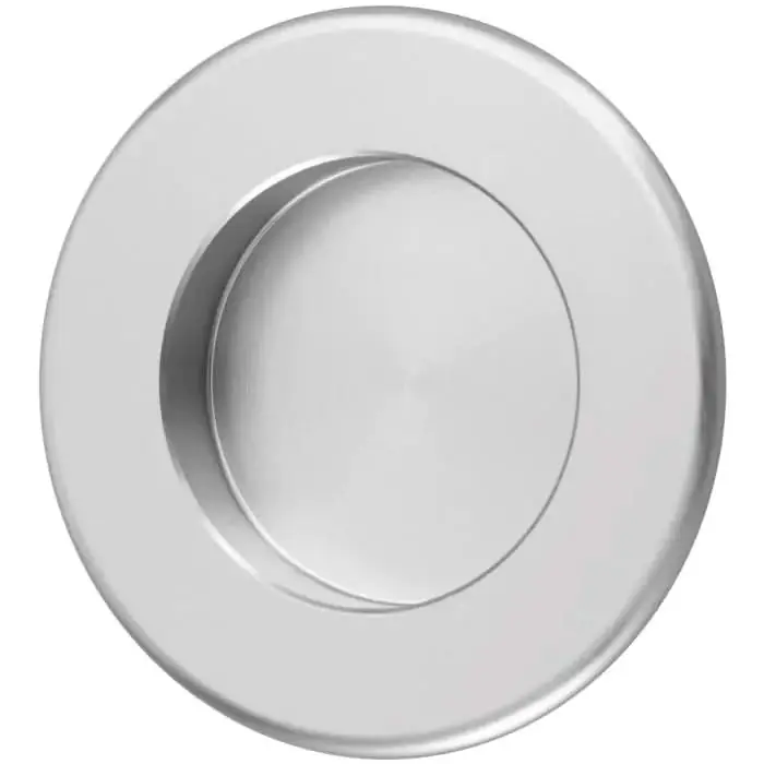 Wereldwijde Verzending Hermeta Schuifdeurkom Rond Naturel 52X52mm