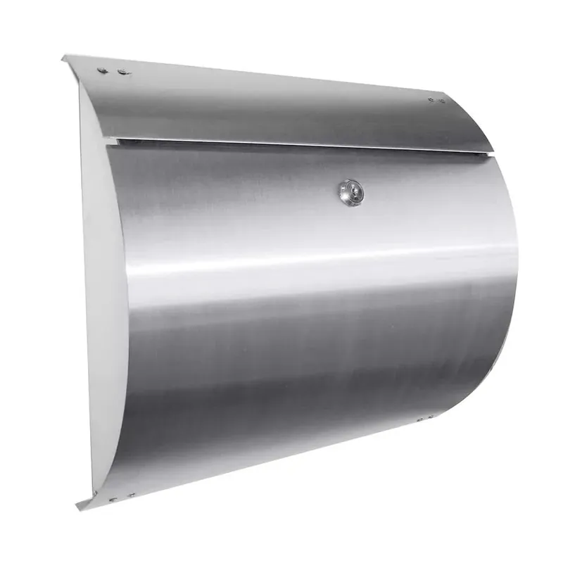 HDD Pro Brievenbus - Wandbrievenbus Inox Plus Model Rond Nieuwe Collectie