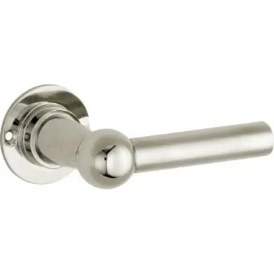 Goedkoop Artitec Deurkruk op rozet Chemin de Fer L/L 100mm glans nikkel