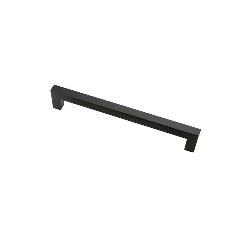 HHD Pro Meubelgreep Kasttrekker Cubica 12/192mm Zwart Garantie Inbegrepen