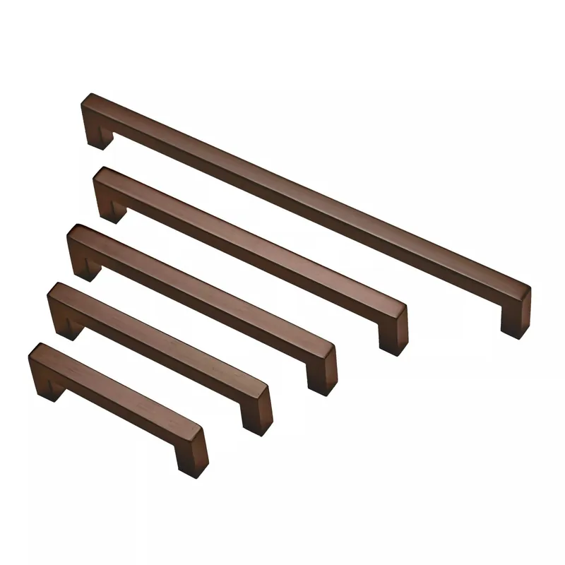HHD Pro Meubelgreep Kasttrekker Cubica 12/285mm Mat Brons Gratis Retour