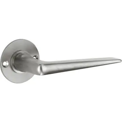 Artitec Deurkruk op rozet Wig/Chemin de Fer mat nikkel ongelakt Limited Edition