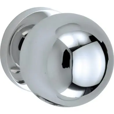 Koop Vandaag Artitec Knopkruk op rozet Kogel 50mm/Vivo glans chroom