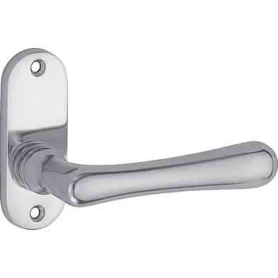 Artitec Deurkruk op rozet Linea/ovaal patent glans chroom Rechtstreeks Van De Fabrikant
