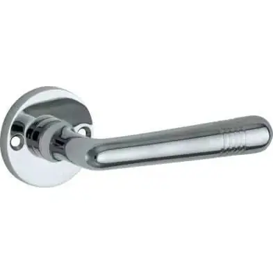 Artitec Deurkruk op rozet Art-Deco/Elegant glans chroom Geld-Terug-Garantie